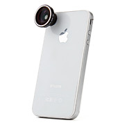  180 Degree Fish Eye Lens for iPhone 4, 4S, the New iPad and Samsung i9220 (Green Film)