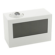  Fashion Time Projector Alarm Clock (White)