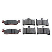  Pair of Motorcycle Front Rear Brake Pads for Yamaha YZF 600 1000 R1 R6