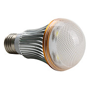  E27 5-LED 5W 450-480Lm White Light Bulb 220V 6000K