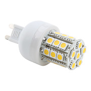  G9 5050 SMD 27-LED 300Lm 2800-3200K Warm White Light Bulb (3.5W, 230V)