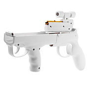 laser zicht licht pistool voor de Wii (wit)
