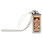  4GB Rose Flower Style USB Flash Drive (Red)