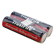 TrustFire Protected TF 18650 3.7V 2400mAh Rechargeable Li-ion Batteries (2-Pack)