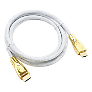  HDMI Ver. 1.4 Cable for PS3 and Xbox 360 (1.8M, OD 7.3mm, Gold)