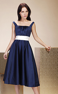 PHILANA - Robe pour Mariage et de Demoiselle d'Honneur Satin