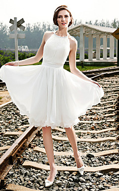 BRIT - Kleid für die Braut aus Chiffon