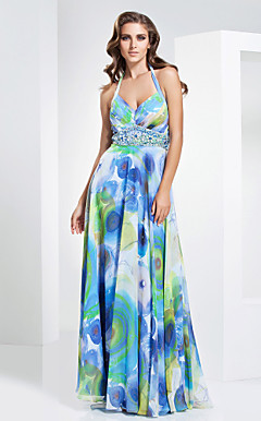 BRETTA - Abito da Sera in Chiffon