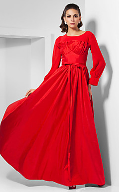 SYDNEY - Abito da Sera in Chiffon e Taffetà