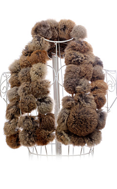 Delicate Feather/Fur Special Occasion Scarf (More Colors)