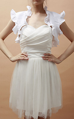 SleevelessTaffeta Ocasiones especiales chaqueta / abrigo de la boda (más colores)