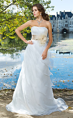 ANDASTRA - Vestido de Novia de Organza
