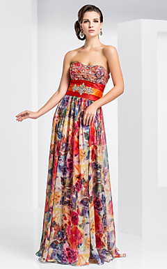 FRUMA - Abito da Sera in Chiffon