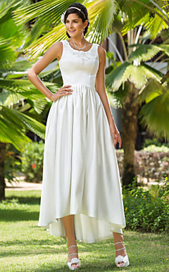 vaina / columna cariño tribunal tren gasa vestido de novia de encaje