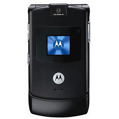  Motorola RAZR V3 mobile / déverrouillé / noir / rénové