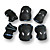  micro patinage coussins de protection: les poignets, les coudes, les genoux (pf027)