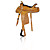  SHENGCONG Camel Western Rancher Horse Saddle (MS006) (Start From 5 Units)-Free Shipping