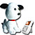  Wireless Baby Monitor - Camera In Nose Of Puppy Soft Toy