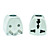  Power Plug Adapter For UK HK /Europe