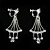  Elegant Drop Wedding Jewelry 4 piece Set (TYPJ016) (Start From 10 Units) Free Shipping