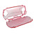  Pink Crystal Hard Case for PSP2000 ZY030 (Start From 30 Units)