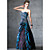  A-line Strapless Floor-length Evening Dress / Prom Dress (HSX244) (Start From 3 Units) Free Shipping