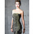  Column Strapless Knee Length Prom Dress / Cocktail Dress HSX254 (Start From 3 Units) Free Shipping