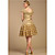  Princess Line V-neck Knee Length Prom / Cocktail Dress (HSX295) (Start From 3 Units) Free Shipping