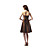  A-line Strapless Knee-length Cocktail Dress / Prom Dress HSX759 (Start From 3 Units) Free Shipping