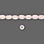  perle, quartz rose (teints), de forme ovale 6x4mm. vendus par 16 pouces volet (begb3529)