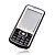  HongKe S500  Dual Card Tri-Band Touch Screen Bar Phone Silver&Black