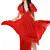  Chic Deep V-neck Short Sleeves Knee-length Brocade Cheongsam / Qipao / Chinese Dress (HGQP135)