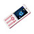  tt-v3-Karte zwei Quad-Band TV-Funktion Handy Pink & White (szr687)