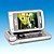  LONGXING V6  Dual Card Tri-Band TV Flip Touch Screen Silver (SZR735)