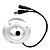  di alta qualità ufo a forma di 1/3 "CCD Sony custodia in metallo fotocamera
