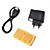  Longxing v6 dupla do cartão tri-band tv flip touch celular tela preta (szr737)