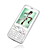  toque k-D178 dual cartão quad-band tv celular prata (szrw295)