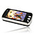  n97c style quad bi-bande double carte Bluetooth caméra TV à écran tactile slide Cell Phone Black 2 Go de mémoire TF (à partir de 5 unités)
