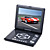  12,3-inch draagbare dvd-speler met TV-functie en kaartlezer & games & digitale fotolijst & LCD monitor (smq2451)
