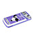  ztc 6.188 doppia scheda bluetooth touch screen del telefono cellulare fm viola (2GB TF card) (szhx0306)