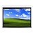  100 "hd (16:9) projectiescherm met stille motor bediening (smqc014)