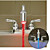  Heat Sensitive Color Changing Kitchen Faucet Light (Plastic, Chrome Finish)