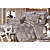  6-pc Luxury Gray Jacquard Cotton Full Size Duvet Cover Set - Free Shipping (0586-FZ008)