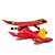  mini asas duplas de rádio controle remoto rc avião de passageiro x controlado (qwn005)
