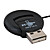  Mini USB 2.0 MicroSD TransFlash TF SD/SDHC Card Reader (Black)