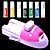  diy da arte do prego verniz kit de máquina de impressão a cores (tslr0021)