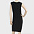  Sleeveless Round Neckline Wool Flannel Women's Dresses(0104AK005-0683)