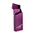  Tall and Thin Metal Cigarette Case (Purple)