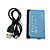  all-in-1 mini usb card reader (blu)
