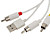  Premium USB Data Charging AV Cable for All iPod/iPhone 2G/3G (1.29M-Cable)